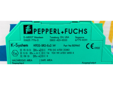 PEPPERL+FUCHS KFD2-SR2-Ex2.W SWITCH AMPLIFIER . PART NO  : 132960