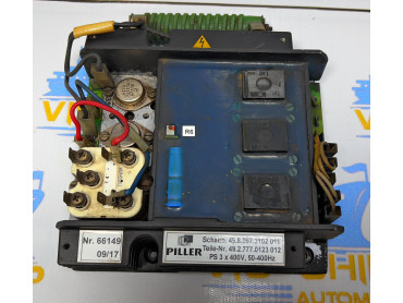 PILLER  00.4.492.0952 B  GENERATOR VOLTAGE REGULATOR . 50-400 Hz 
