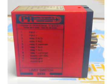 PR ELECTRONICS  2232 LIMIT SWITCH.  SER NO : 930091