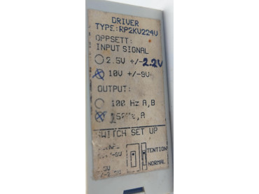 RAPP HEDEMA RP2KV224U RELAY 250Hz