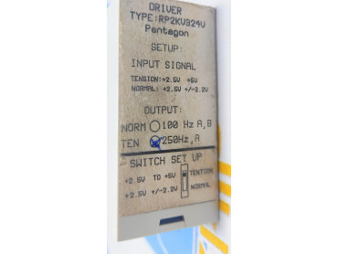 RAPP HYDEMA RP2KV324V PENTAGON Relay 250Hz  RP2KV-24V