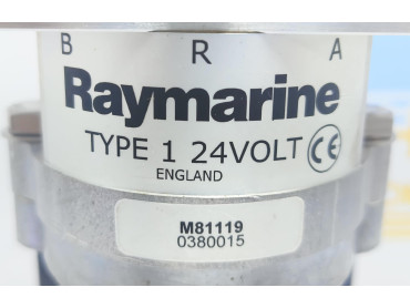 Raymarine Hydraulic pump type :  M81119      1 24 VOLT 