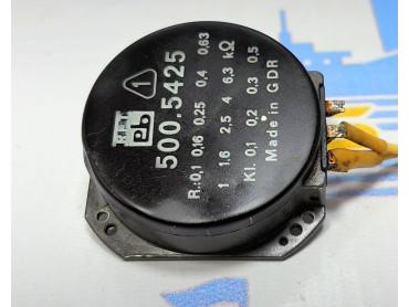 RFT 500.5425 POTENTIOMETER MADE IN GERMAN 