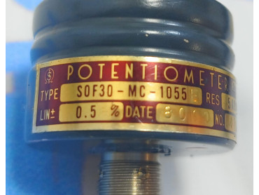 SAKAE S0F30-MC-1055 E  RES 5KΩJ LIN: 0.5%  POTENTIOMETER NO: 472