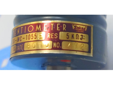 SAKAE S0F30-MC-1055 E  RES 5KΩJ LIN: 0.5%  POTENTIOMETER NO: 472