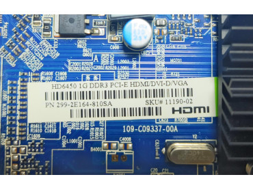 Sapphire Technology  HD 6450 1G DDR3 PCI-E  HDML/DVI-D/VGA Graphic Card