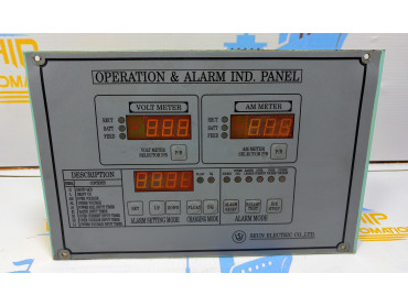 SEUN ELECTRIC  OPERATION & ALARM IND . PANEL MODEL NO : 19980703