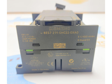 Siemens 1P 6ES7 231OHC22-0XA0 Analog Input Module EM 231  21-28VDC