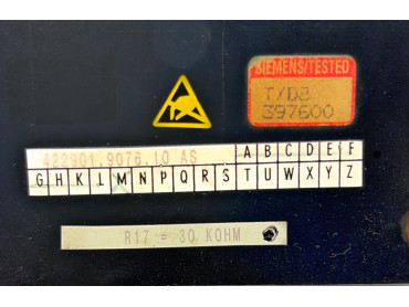 SIEMENS | 422 901.9076.10 AS | REGULATED POWER SUPPLY