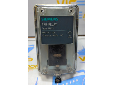 SIEMENS 7PJ12 MASTER TRIP RELAY DC 110 V 