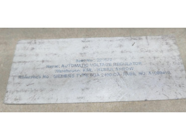SIEMENS AVR 6GA2 490-0A
