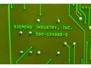 SIEMENS DLC Device Loop Card Fire 315-033090 P/N 580 - 034885-2  NO : E 2591511