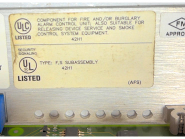 SIEMENS DLC Device Loop Card Fire 315-033090 P/N 580 - 034885-2  NO : E 744611