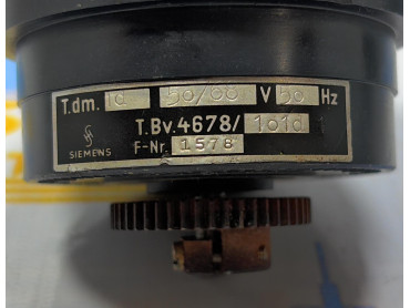 SIEMENS  T.Bv 4678/101 d MOTOR 50 Hz 