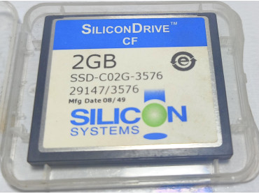 Silicon Drive 2GB CF SSD-C02G-3576 SILICON