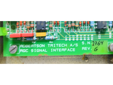 SIMRAD RGC SIGNAL INTERF UNIT P/N 27101443 REV:L20 S/N : 2798