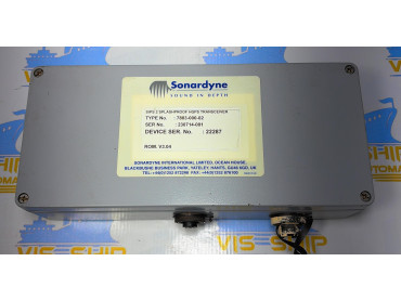 SONARDYNE SIPS 2 SPLASHPROOF HGPS TRANSCEIVER TYPE NO : 7883-000-02 SER NO : 230714-001