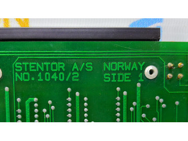 STENTOFON STENTOR  PCB CIRCUIT BOARD ASSY 63091-849 - VERSION 02.21 PMD NO: 1040/2 