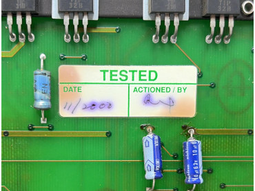 STENTOFON STENTOR  PCB CIRCUIT BOARD ASSY  VERSION A7 1000610190 - 9505A7  AB  NO: 4580/7