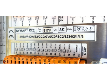 SYMAP ECG ENGINE CONTROL AND GENERATOR PROTECTOR DEVICE Ser No: 8178 date: 24/07/2015