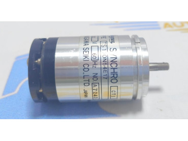 TAMAGAWA SEIKI CO.LTD TS 130N54E17   SYNCHRO MOTOR 90  V  60 Hz NO:  A 7240  MADE IN JAPAN 