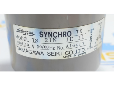 TAMAGAWA SEIKI CO.LTD TS 21N 1E 11  SYNCHRO MOTOR 100/110  V  50/60 Hz NO: A 16410   MADE IN JAPAN 