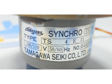 TAMAGAWA SEIKI CO.LTD TS 4  E  11 SYNCHRO MOTOR 100/110 50/60 Hz NO: C 40031 