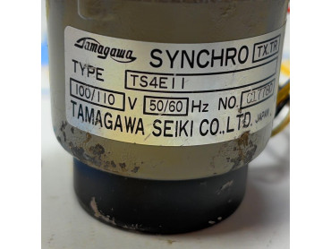 TAMAGAWA SEIKI CO.LTD  TS 4 E 11 SYNCHRO MOTOR  100/110 V 50/60 Hz NO : C17780 