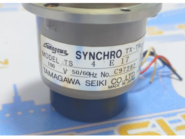 TAMAGAWA SEIKI CO.LTD TS 4 E 17    SYNCHRO MOTOR 100  V  50/60 Hz NO: C 97282  MADE IN JAPAN 