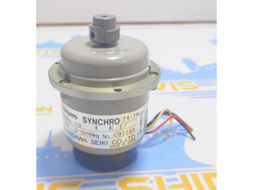 TAMAGAWA SEIKI CO.LTD TS 4 E 17    SYNCHRO MOTOR 100  V  50/60 Hz NO: C 97282  MADE IN JAPAN 