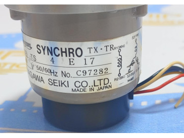 TAMAGAWA SEIKI CO.LTD TS 4 E 17    SYNCHRO MOTOR 100  V  50/60 Hz NO: C 97282  MADE IN JAPAN 