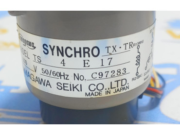 TAMAGAWA SEIKI CO.LTD TS 4 E 17    SYNCHRO MOTOR 100  V  50/60 Hz NO: C 97283  MADE IN JAPAN 