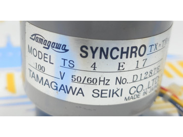 TAMAGAWA SEIKI CO.LTD TS 4 E 17 SYNCHRO MOTOR 100 V 50/60 Hz No: D 12876