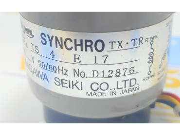 TAMAGAWA SEIKI CO.LTD TS 4 E 17 SYNCHRO MOTOR 100 V 50/60 Hz No: D 12876