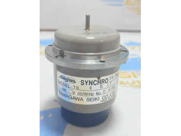 TAMAGAWA SEIKI CO.LTD TS 4 E   17  SYNCHRO MOTOR 100 V  50/60 Hz NO: D 4180  MADE IN JAPAN 
