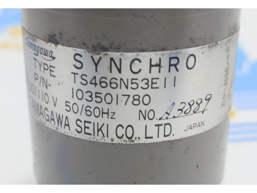 TAMAGAWA SEIKI CO.LTD TS 466N53E11   SYNCHRO MOTOR 100/110  V  50/60 Hz NO: A 3889 P/N 103501780  MADE IN JAPAN 