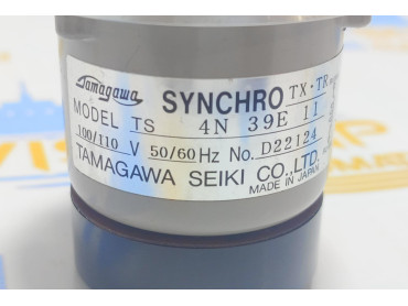 TAMAGAWA SEIKI CO.LTD TS 4N 39E 11 SYNCHRO MOTOR 100/110 50/60 Hz NO: D 22124  MADE IN JAPAN 
