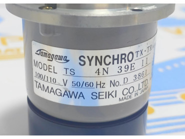 TAMAGAWA SEIKI CO.LTD TS 4N 39E 11 SYNCHRO MOTOR 100/110 50/60 Hz NO: D 3861  MADE IN JAPAN 
