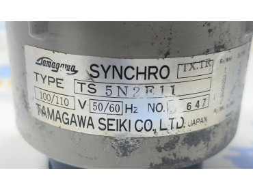 TAMAGAWA SEIKI CO.LTD TS 5 N 2 E 11 SYNCHRO MOTOR 100/110 V 50/60 Hz NO: 647