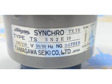 TAMAGAWA SEIKI CO.LTD TS 5 N 2 E 19 SYNCHRO MOTOR 100/110 V 50/60 Hz NO: D47719