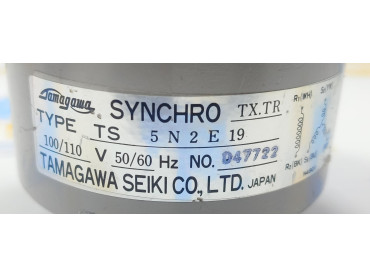 TAMAGAWA SEIKI CO.LTD TS 5 N 2 E 19 SYNCHRO MOTOR 100/110 V 50/60 Hz NO: D47722