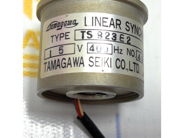 TAMAGAWA SEIKI CO.LTD TS 923E2 LINEAR SYNCHRO MOTOR 15 V 400 Hz NO: 489 MADE IN JAPAN 