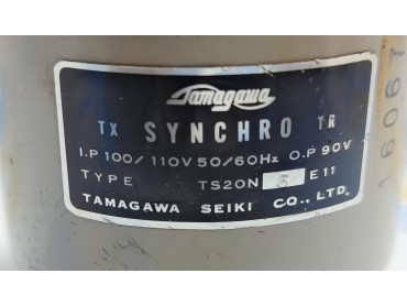 TAMAGAWA SEIKI CO.LTD TYPE : TS20N 6 E 11 SYNCHRO MOTOR NO : 16067