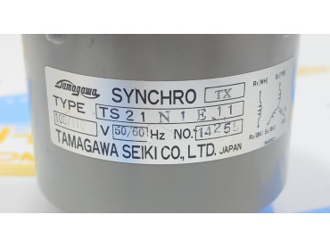 TAMAGAWA TS 21 N 1 E 11  SYNCHRO MOTOR 100-110V NO : 14258
