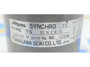 TAMAGAWA TS 21 N 1 E 11  SYNCHRO MOTOR 100-110V NO : A 10042
