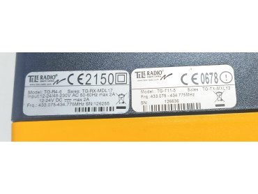 TELE REDIO  TG-R4-6  RADIO RECEIVER UNIT 