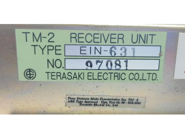 TERASAKI ELECTRIC EIN-631 TM-2 RECEIVER UNIT NO:97081