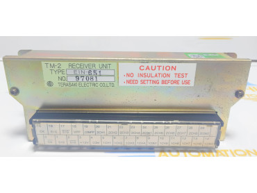 TERASAKI ELECTRIC EIN-651 TM-2 RECEIVER UNIT NO:97081