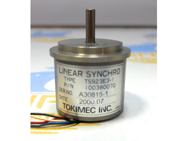 TOKIMEC INC. TS923E3-1 LINER SYNCHRO MOTOR P/N 100380070 SER NO : A30815-1 