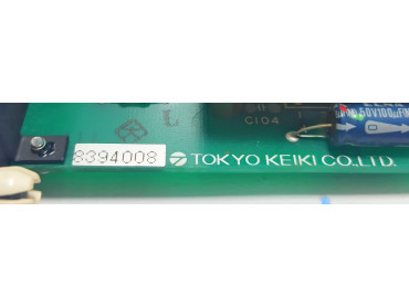 TOKYO KEIKI 11429596 TRATE POWER PCB CARD 8394008 